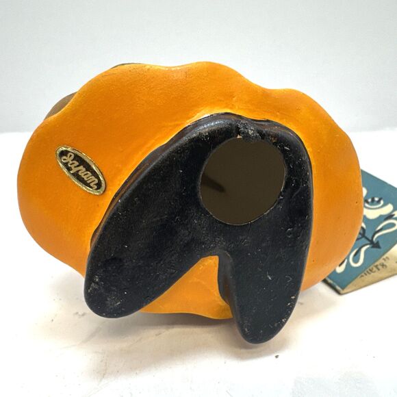 Josef Originals VTG Wee Folks Elf Girl Holding bowl of food Ceramic Figurine - Picture 8 of 11